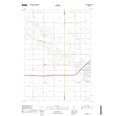 2019 Map of Austin West, 2019 Print
