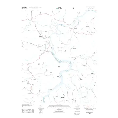 2013 Map of Austinville, 2013 Print
