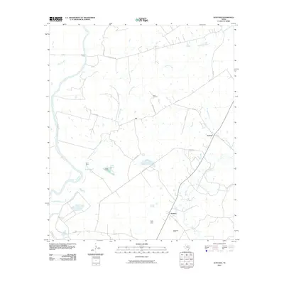 2010 Map of Austonio, 2010 Print