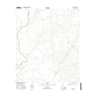 2016 Map of Austonio, 2016 Print