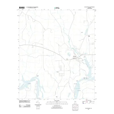 2011 Map of Autaugaville, 2011 Print