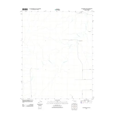 2012 Map of Autograph Cliff, 2012 Print