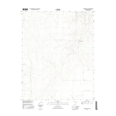 2016 Map of Autograph Cliff, 2016 Print