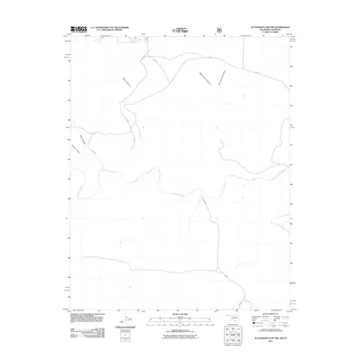 2011 Map of Autograph Cliff NW, 2011 Print