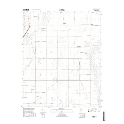 2017 Map of Auvergne, 2017 Print