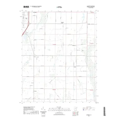 2020 Map of Auvergne, 2020 Print