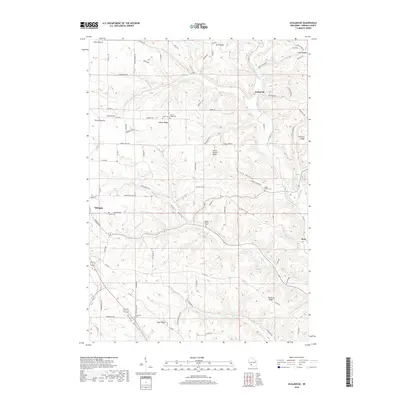 2018 Map of Avalanche, 2018 Print