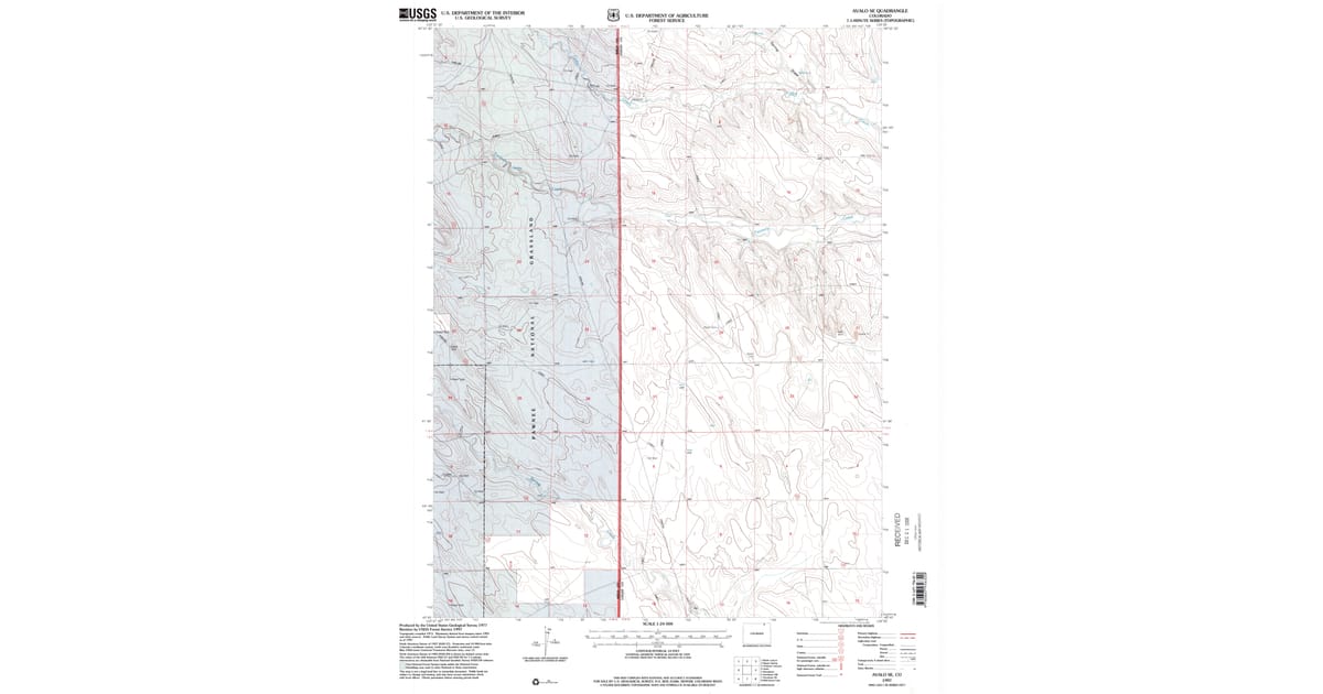 1997 Map 1997 Map of Avalo SE, Logan County, CO — High-Res | Pastmaps