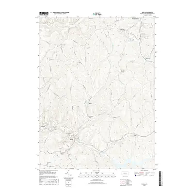 2016 Map of Avella, 2016 Print