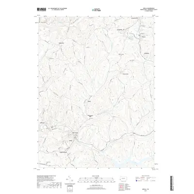 2019 Map of Avella, 2019 Print