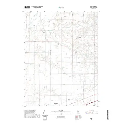2021 Map of Avena, 2021 Print