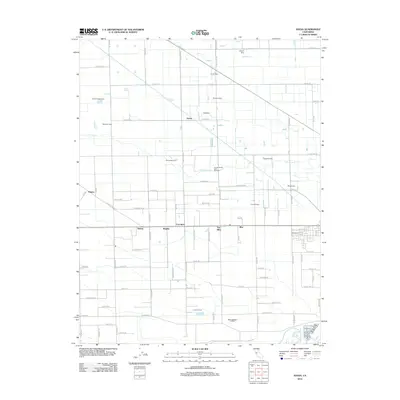 2012 Map of Avena, 2012 Print