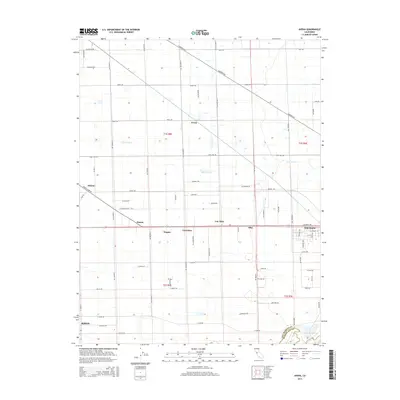 2015 Map of Avena, 2015 Print