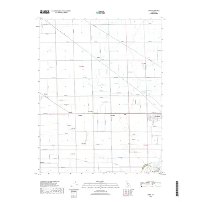 2018 Map of Avena, 2018 Print