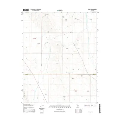 2015 Map of Avenal Gap, 2015 Print