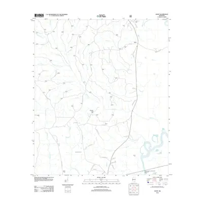 2012 Map of Avent, 2012 Print