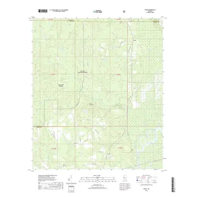 2018 Map of Avent, 2018 Print