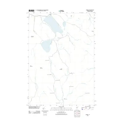 2012 Map of Averill, 2012 Print