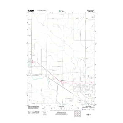 2011 Map of Averill, 2011 Print