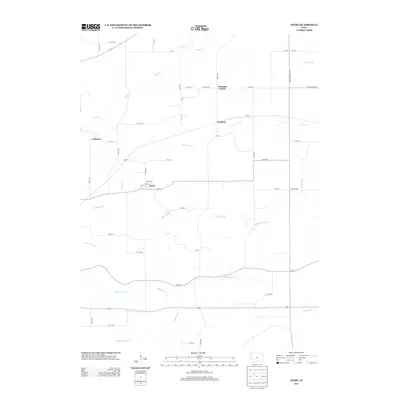 2013 Map of Avery, 2013 Print