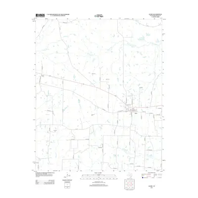 2013 Map of Avery, 2013 Print