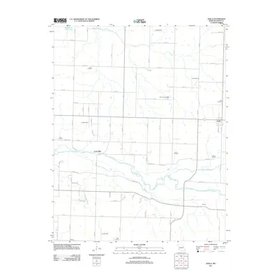 2011 Map of Avilla, 2011 Print