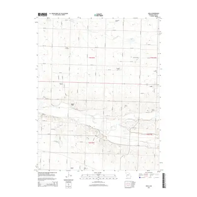 2015 Map of Avilla, 2015 Print