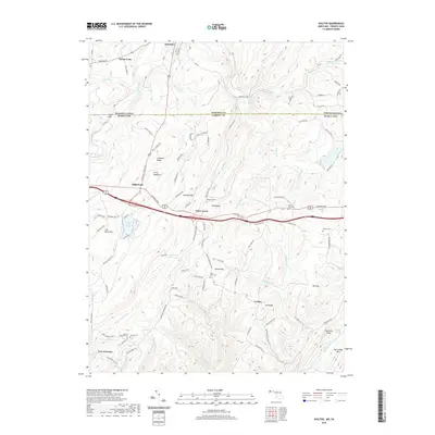 2019 Map of Avilton, 2019 Print
