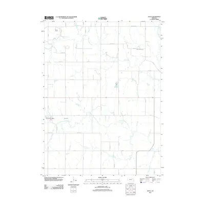 2011 Map of Avoca, 2011 Print