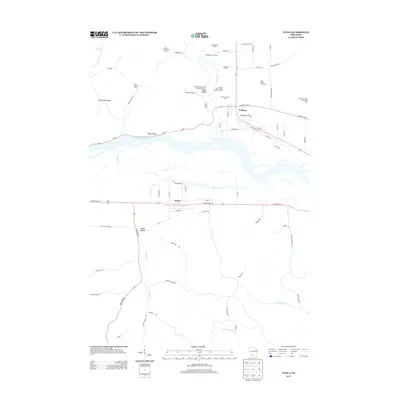 2013 Map of Avoca, 2013 Print