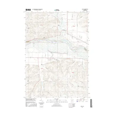 2016 Map of Avoca, 2016 Print