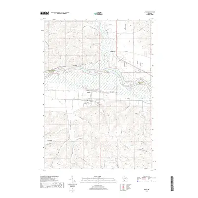 2018 Map of Avoca, 2018 Print