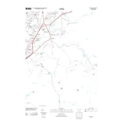 2013 Map of Avoca, 2013 Print
