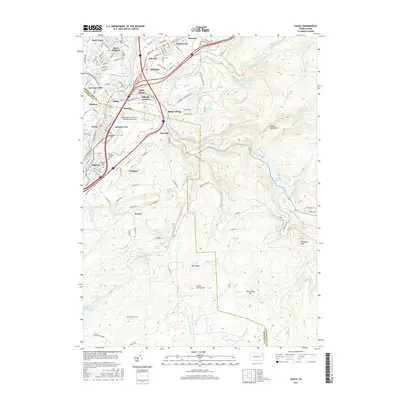 2016 Map of Avoca, 2016 Print