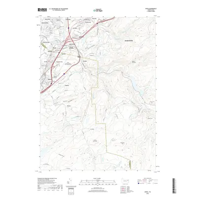 2019 Map of Avoca, 2019 Print