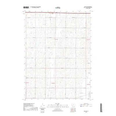 2018 Map of Avoca NW, 2018 Print