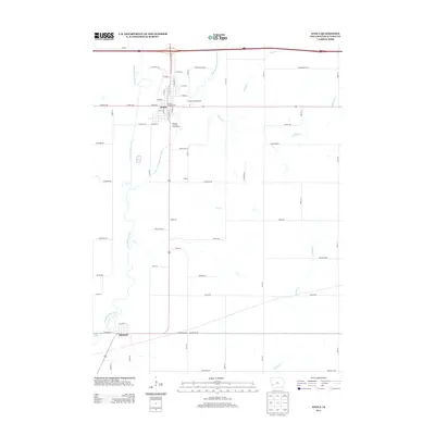 2013 Map of Avoca, 2013 Print