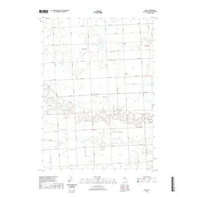 2019 Map of Avoca, 2019 Print