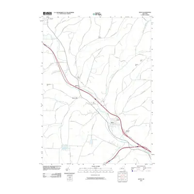 2010 Map of Avoca, 2010 Print