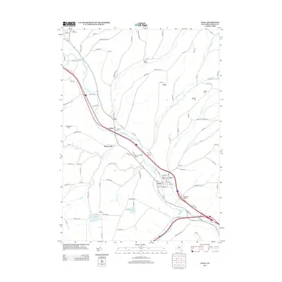 2013 Map of Avoca, 2013 Print