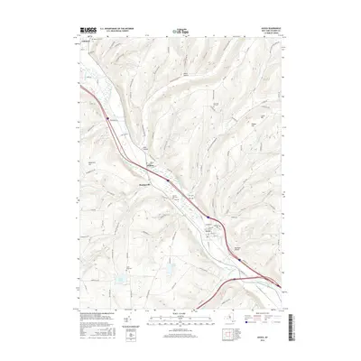 2016 Map of Avoca, 2016 Print