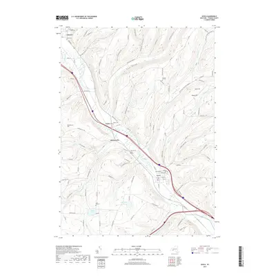 2019 Map of Avoca, 2019 Print