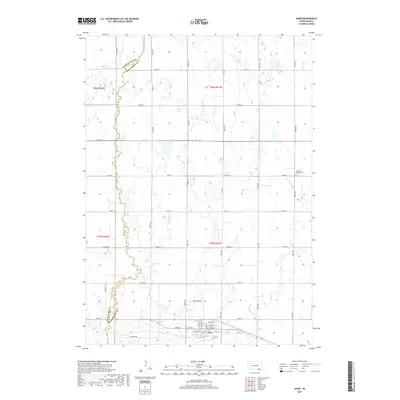 2017 Map of Avon, 2017 Print