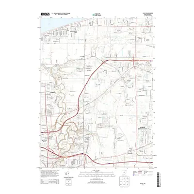 2013 Map of Avon, 2013 Print