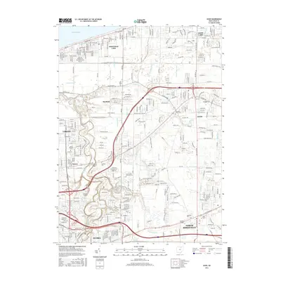 2016 Map of Avon, 2016 Print