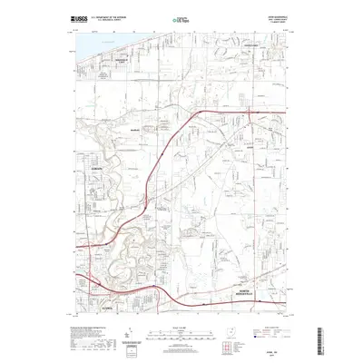 2019 Map of Avon, 2019 Print