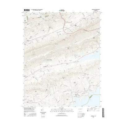 2016 Map of Avondale, 2016 Print