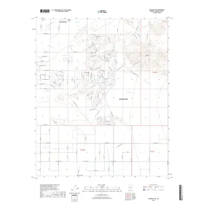 2018 Map of Avondale SW, 2018 Print