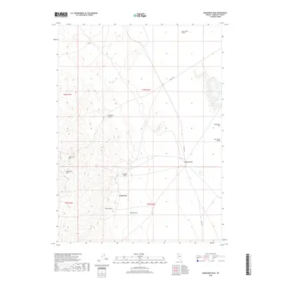 2018 Map of Awakening Peak, 2018 Print
