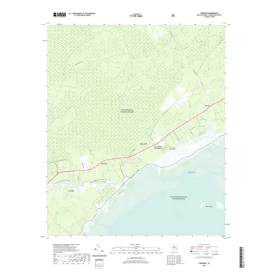 2020 Map of Awendaw, 2020 Print